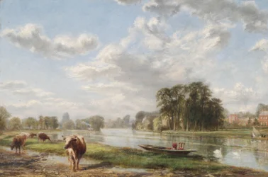 Orleans House, Twickenham, ca. 1825