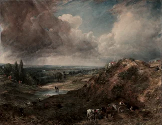 Branch Hill Pond, Hampstead, 1828