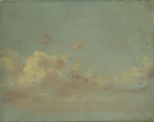 Wolkenstudie, um 1821-22