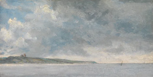 Küstenlandschaft mit Klippen, ca. 1814