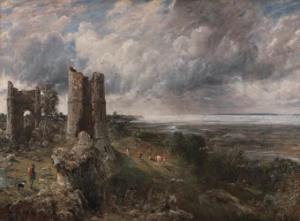 Hadleigh Castle, die Mündung der Themse - Morgen nach einer stürmischen Nacht