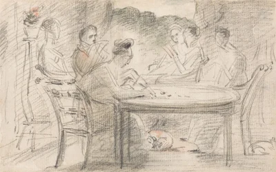 Herr Hobson von Markfield und Familie
