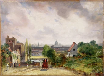 Sir Richard Steeles Cottage, Hampstead, ca. 1832