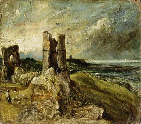 Skizze von Hadleigh Castle (recto)