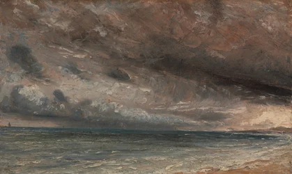 Stürmische See, Brighton, ca. 1828