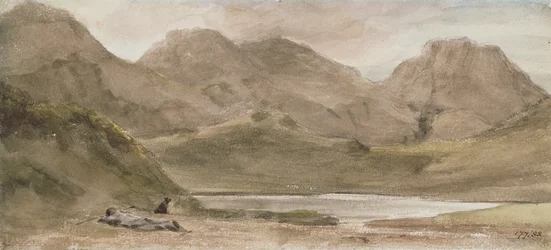 Sty Head Tarn, 12. Oktober 1800