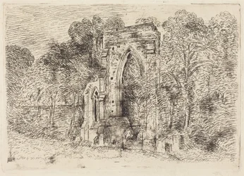 Die Ruinen von Netley Abbey