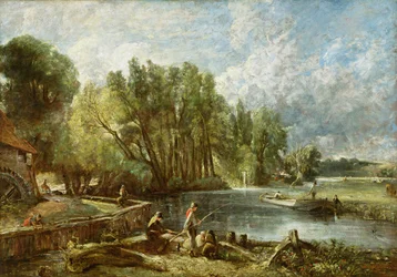 Die jungen Waltonianer - Stratford Mill, ca. 1819-25
