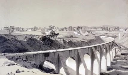 Grenzmauer, Camden Town Station, 14. Oktober 1836