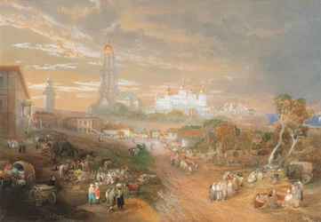 Kiewer Höhlenkloster, 1874