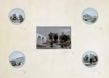 Reinigung, Bau, Nivellierung und Eröffnung der LBR, ca. 1838