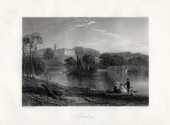 Blenheim, Oxfordshire, England, 19. Jahrhundert