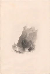 Chateau Gaillard, von Süden