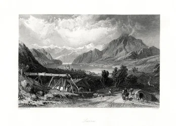 Luzern, Zentralschweiz, 19. Jahrhundert