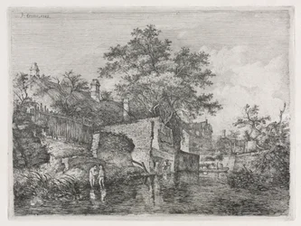 Vorderseite der Neuen Mühlen, 1813