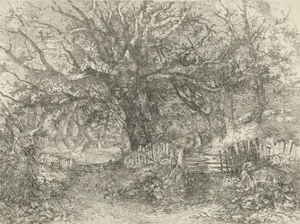 Straßenszene, Trowse Hall, 1813