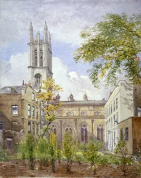 Kirche St. Michael, Cornhill, City of London, 1882