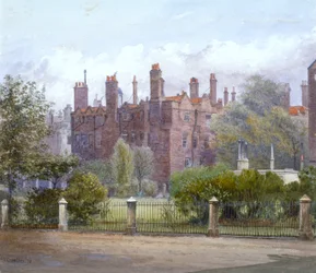 Alte Gebäude und Gärten, Lincoln