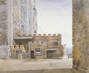 Ordnance Office am Fuße des Weißen Turms, Tower of London, Stepney, London