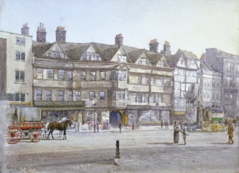 Staple Inn, London, 1882