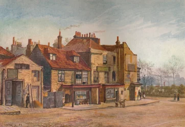 Ansicht der Lawrence Street, Chelsea, London, 1882