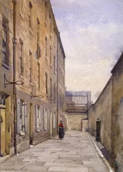 Ansicht von Marshalsea Place, Southwark, London, 1887