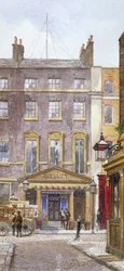 Ansicht des New Royalty Theatre, Dean Street, Westminster, London, 1882