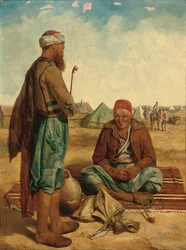 Die Raucher, 1856