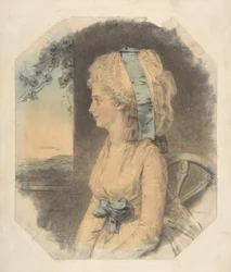 Miss Mary Cruikshank, einzige Schwester von James Cruikshank, 1781