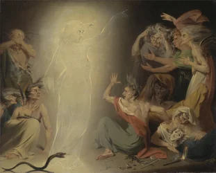 Der Geist von Klytaimnestra weckt die Furien