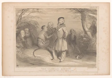 Lord Palmerston im Land der Affen (HB Skizzen)