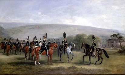 B-Trupp der 2. West Yorkshire Yeomanry Kavallerie