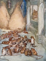 Die Mäuse im Rat aus 