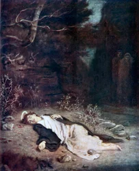 Heiliger Stephanus, "Er schlief ein"
