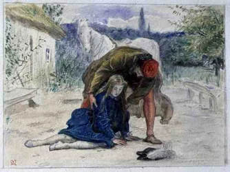 Illustration aus dem Gedicht 