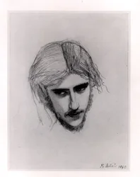 Studie für den Kopf von Ferdinand für 