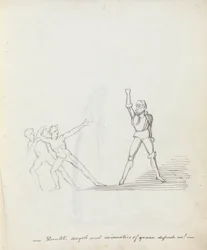 Hamlet. Engel und Diener der Gnade, verteidigt uns!