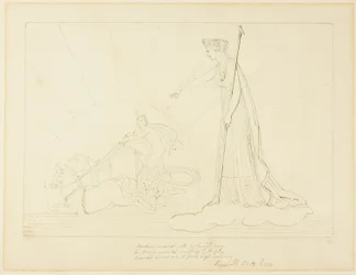 Juno befiehlt der Sonne unterzugehen