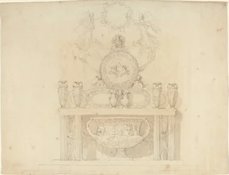 Studie für Dekorationen des Buckingham Palace
