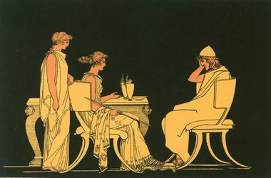 Odysseus am Tisch der Circe