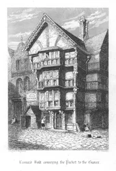 Szene aus Old St. Pauls von William Harrison Ainsworth, 1855