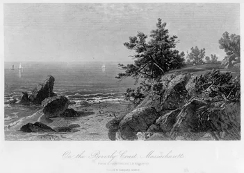 An der Küste von Beverly, Massachusetts, 19. Jahrhundert