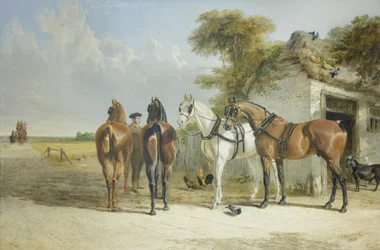 Postkutsche, J F Herring