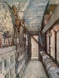 Fallgatter im Blutturm