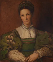 Porträt einer Dame, nach Sebastiano Del Piombo