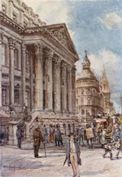Das Mansion House und Cheapside