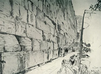 Die Klagemauer, 1902
