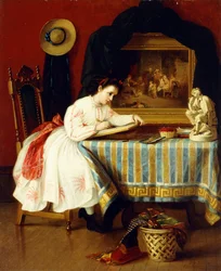 Der junge Künstler, 1867