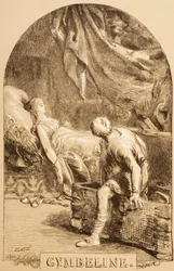 Illustration für Cymbeline, aus 