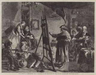 Das Atelier von Rembrandt